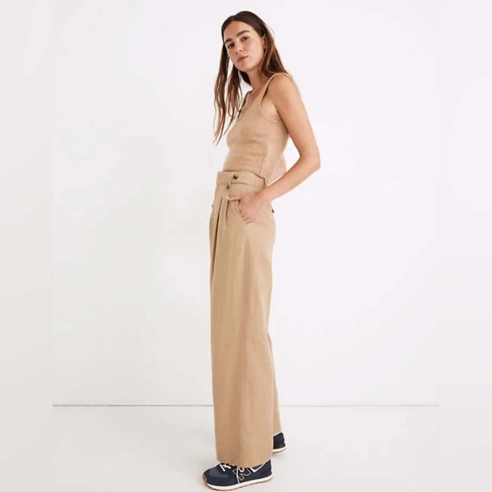 Madewell Harlow Wide leg pants Sz 8 tall